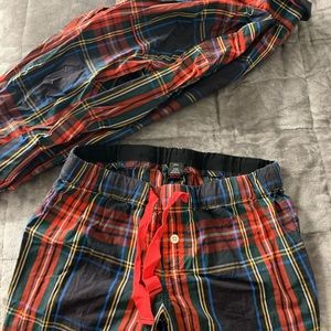 j crew pajama set